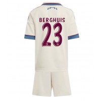 Stroje piłkarskie Ajax Steven Berghuis #23 Koszulka Trzeciej dla dzieci 2025-26 Krótki Rękaw (+ szorty)